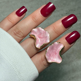 Vip Pembe Dalga Küpe
