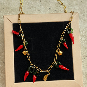 Çelik | Chili Charm Kolye