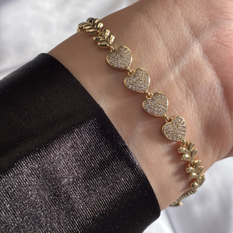 VİP | Heartlink Gold Bileklik 