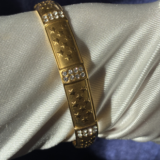 Star Elegance Gold Kelepçe