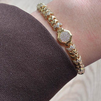 Xuping |Parlak Gold Bileklik