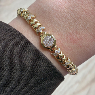 Xuping |Parlak Gold Bileklik