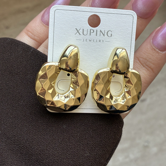 Xuping | Geometrik Halka Küpe