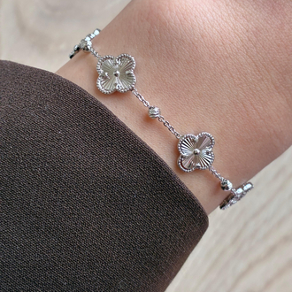 VİP | Silver Yonca Bileklik
