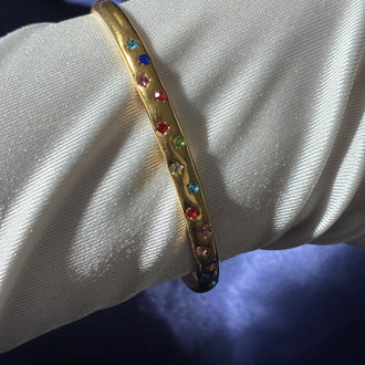 Rainbow Shine Gold Kelepçe
