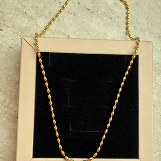 Çelik | Basic Gold Kolye