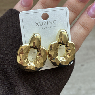 Xuping | Geometrik Halka Küpe