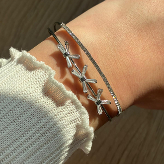 Üçlü Baget Fiyonk Silver Kelepçe