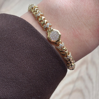 Xuping |Parlak Gold Bileklik