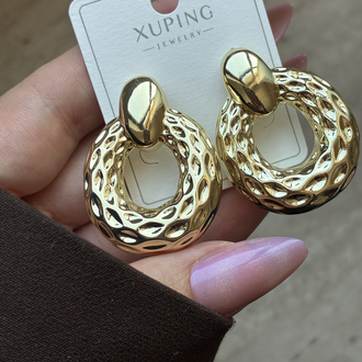 Xuping | Dokulu Halka Küpe