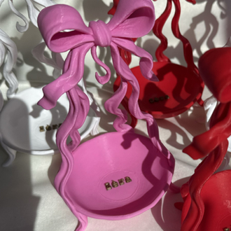 Pembe Kurdele Takı Organizeri