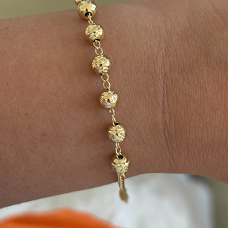 14K Dorika bileklik