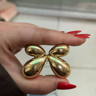 Gold Küpe