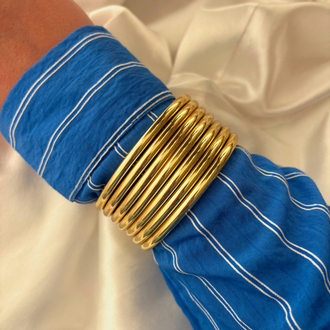 7 Li Gold Bilezik Set