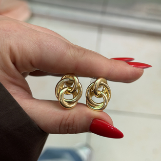 Gold Mini Küpe