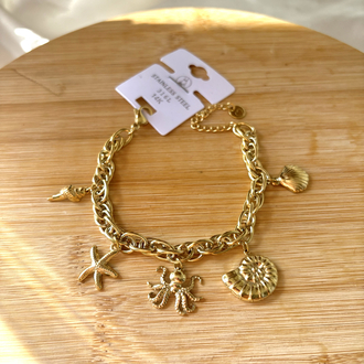 Deniz Kabuğu Charm Bileklik