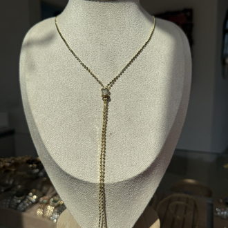 Fully Taşlı Charm Kolye