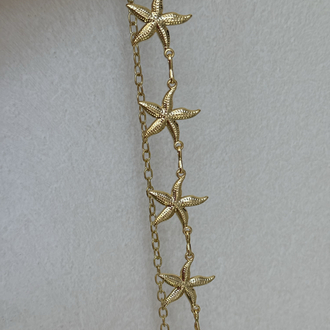 Yıldız model gold kemer 