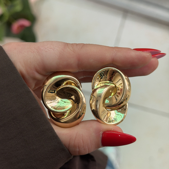 Gold Küpe