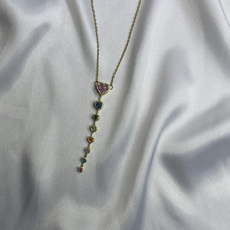 Kalpli Y Kolye Gold
