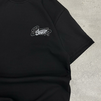 STWD Baskı - Nakış T-Shirt (Siyah)