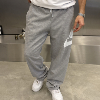 Nike Baskılı Yazlık Baggy (Gri)