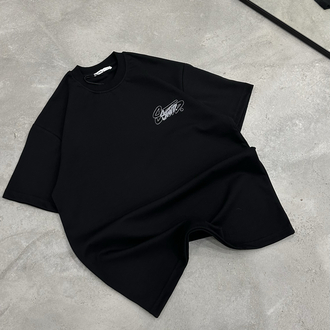 STWD Baskı - Nakış T-Shirt (Siyah)