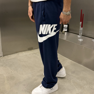 Nike Baskılı Yazlık Baggy (Lacivert)