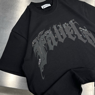 FAVELA Taş-Baskı T-shirt (Siyah)