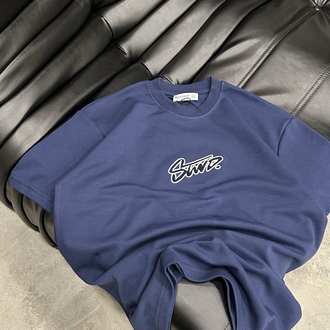 STWD Nakış T-Shirt (Lacivert)