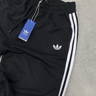 Adidas Yazlık Baggy Nakış Çizgi Detay (Siyah)