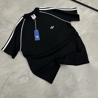 Adidas Retro T-Shirt (Siyah-Beyaz)