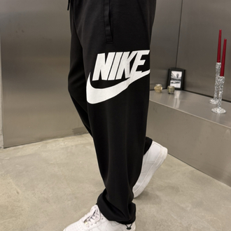 Nike Baskılı Yazlık Baggy (Siyah)