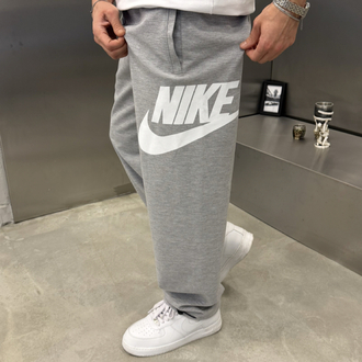 Nike Baskılı Yazlık Baggy (Gri)