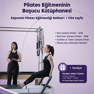 Pilates Eğitmeninin Başucu Kütüphanesi | Eğitmenlik ve Ders Planlama Rehberi 2026