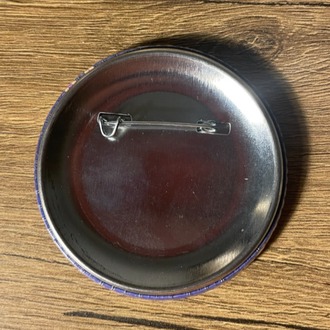 Refusing God Rozet Pin (52 mm çap)
