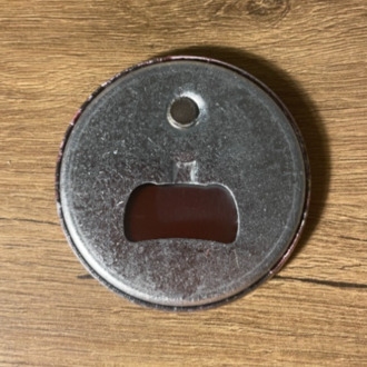The Vigilante Açacaklı Buzdolabı Magneti (52 mm çap)