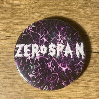 ZeroSpan Album Kapağı V2 Rozet Pin (52 mm çap)