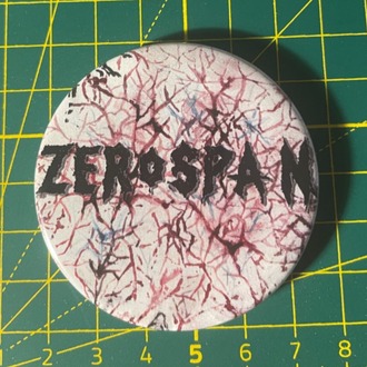 ZeroSpan Album Kapağı V1 Rozet Pin (52 mm çap)