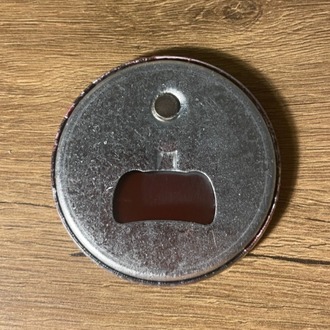 Headshot Açacaklı Buzdolabı Magneti (52 mm çap)