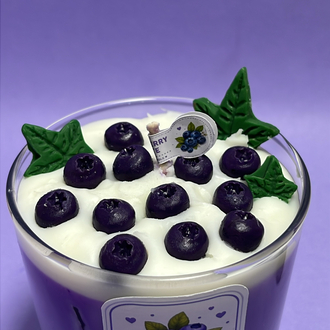 Blueberry Latte