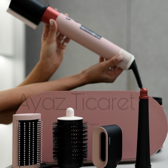 Dyson Airwrap I.d.  Saç Şekillendirme ve Kurutma Seti (Pudra Pembe)