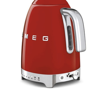 Smeg ısı ayarlı kettle (Kırmızı)