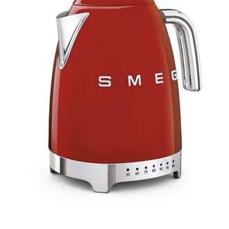 Smeg ısı ayarlı kettle (Kırmızı)
