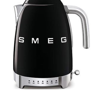Smeg ısı ayarlı kettle (Siyah)