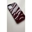 iPhone 11 Bordo Dalga Telefon Kılıfı