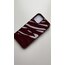iPhone 11 Bordo Dalga Telefon Kılıfı