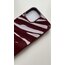 iPhone 15 Pro Max Bordo Dalga Telefon Kılıfı 