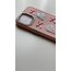 iPhone 13 Pro Max Kurdele Pembe Telefon Kılıfı 