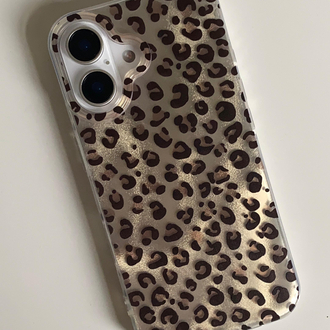 iPhone 16 Leopar Telefon Kılıfı